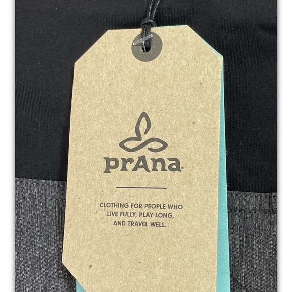 PrAna Summit plus Womens Sz 3XL 44x32 Grey/Black Nylon Blend Pants (A11) NWTs - Picture 6 of 7